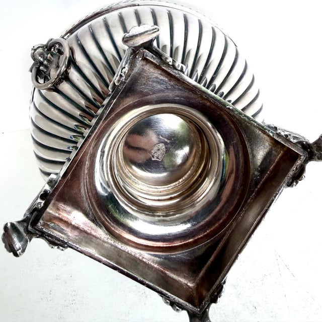 Victorian Classic Fine Quality Silver Plated (7) Piece Tea Service England C1890 For Sale - Image 14 of 18
