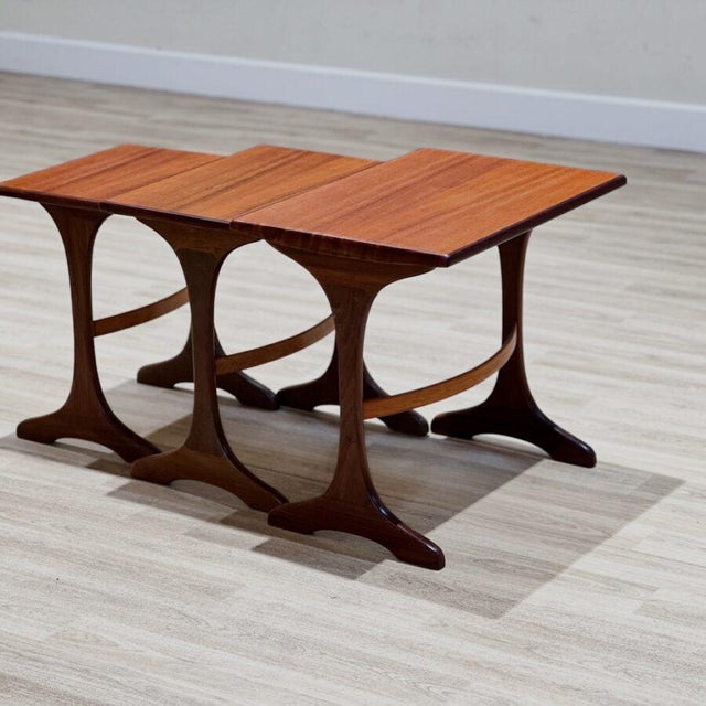 Teakwood Nesting Tables from G Plan, 1960s For Sale - Image 4 of 8