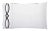 Zoe Cotton King Pillowcase, White For Sale