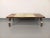 Vintage rectangular coffee table from the 1960s and 1970s, designed by Jean Gregorieff for Roche Bobois. Top with superb...