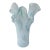 Italian Hand-Blown Art Glass Vase Made in the Murano Tradition For Sale
