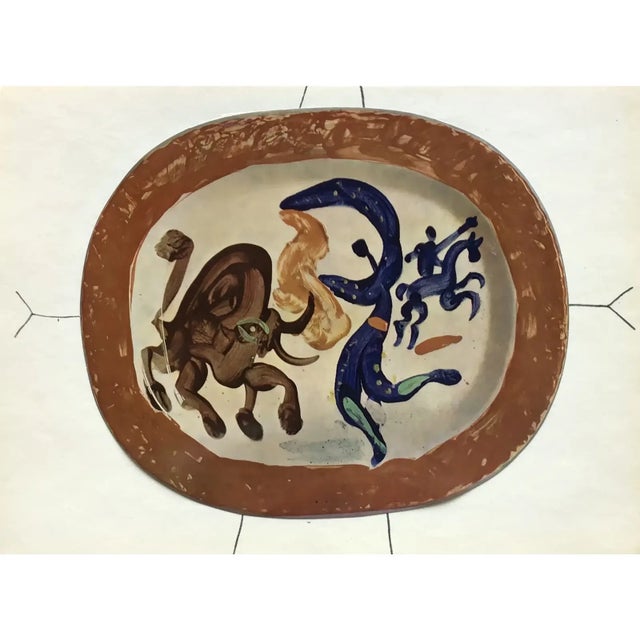 Artist: Pablo Picasso Country: Spain Title: Ceramics by Picasso 14 Medium: Offset Lithograph Marks: Not signed, not...