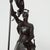 A late 19th century bronze sculpture depicting jeanne d'arc. A stunning early salon version of the famous joan of arc in...