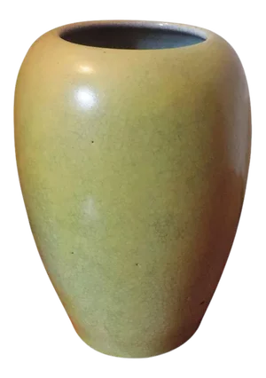 Chinese Porcelain Monochrome Yellow Crackle Glaze Vase