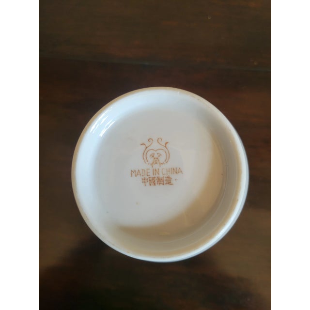 Mid 20th Century Petite Asian Porcelain Vase For Sale In Dallas - Image 6 of 8
