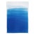 2026, Minimalist Panorama, Blue Mountains, Handmade Monotype Cyanotype Landscape in Blue Tones For Sale