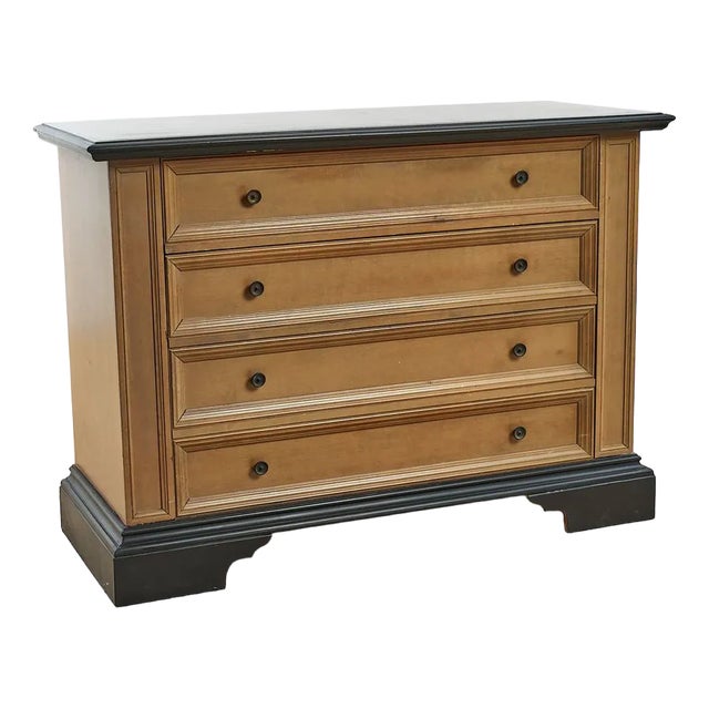 Four Drawers Drawer with Black Details For Sale