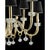 Venetian Rostrato Murano Glass Chandelier by Simoeng for Simoeng For Sale - Image 4 of 7