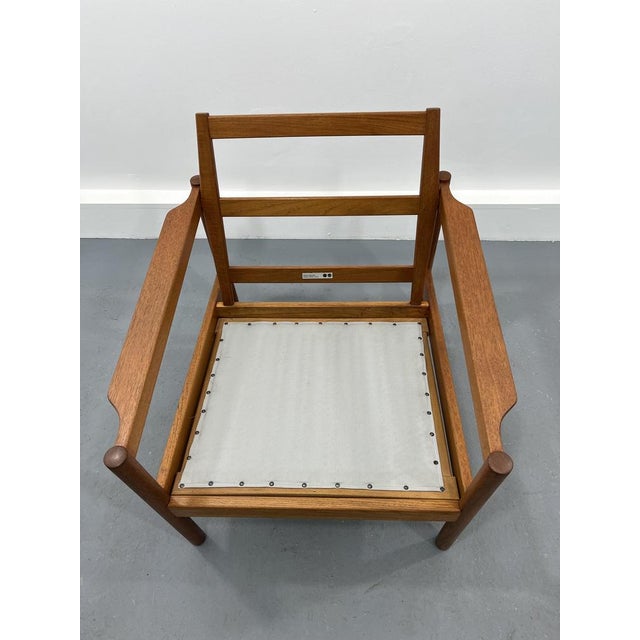Armchair by Ib Kofod-Larsen for Magnus Olesen, 1956 For Sale - Image 15 of 17