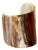 Vintage Faux Buffalo Horn Resin Cuff For Sale