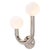 Not Yet Made - Made To Order Regina Andrew Happy Steel Sconce Left Side, Polished Nickel For Sale - Image 5 of 10