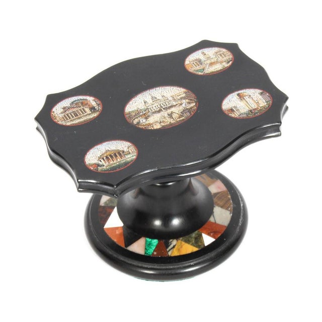Italian Vatican Grand Tour Micro-Mosaic Marble Desk Weight, 19th Century For Sale - Image 12 of 18