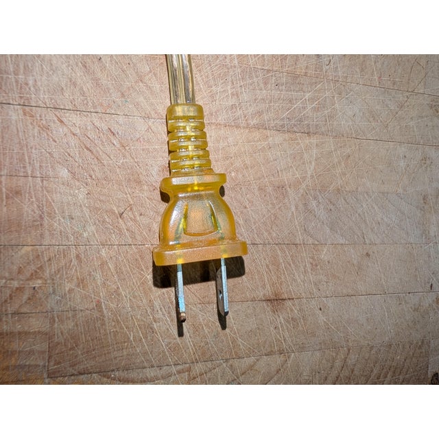 Vintage Hollywood Regency Urn-Form Metal Table Lamp - Black & Gold Finish For Sale - Image 11 of 11