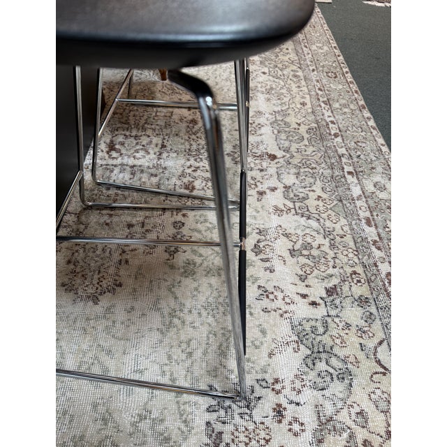 Metal Massimo Iosa Ghini for BRF Counter Stools, Pair For Sale - Image 7 of 12