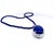 Modern Lapis Pendant With Lapis Bead Chain For Sale - Image 3 of 7