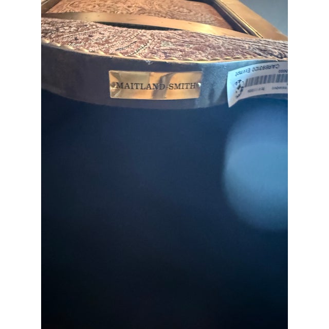 Maitland Smith Spectator Chair For Sale - Image 10 of 11
