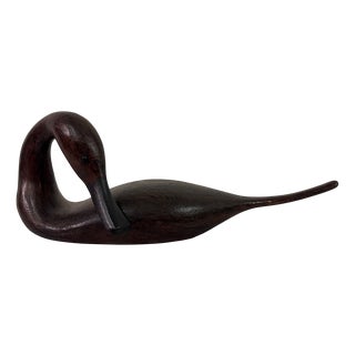 Carved Wood Pintail by Guy Taplin, 1980s For Sale