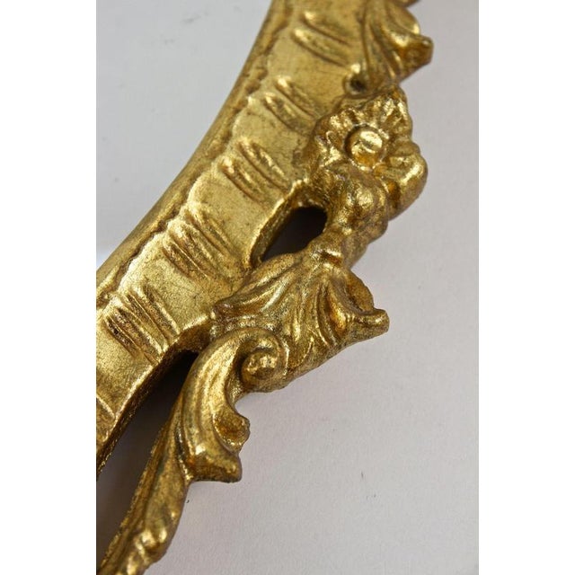 Baroque Handcarved Gilt Wall Mirror, Italy, 1790s For Sale - Image 13 of 18