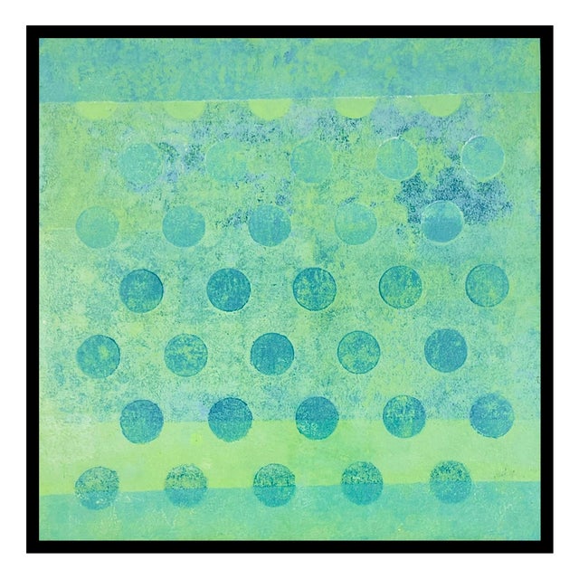 Marco Schidli “Dots” A483 Abstract Painting, Acrylic on Canvas 2019 For Sale - Image 10 of 18