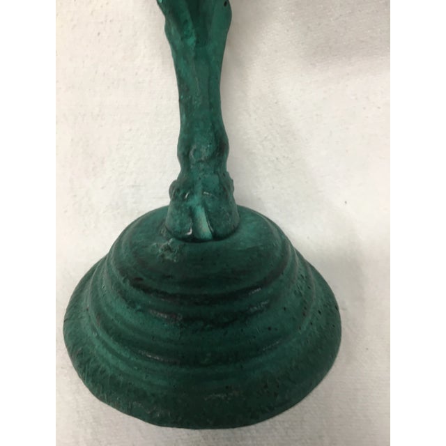 Verdigris Bronze Figure. Of Pan For Sale - Image 9 of 11