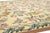Textile 1990s Handcrafted French Aubusson Wool Rug in Pale Yellow With Floral Design For Sale - Image 7 of 12
