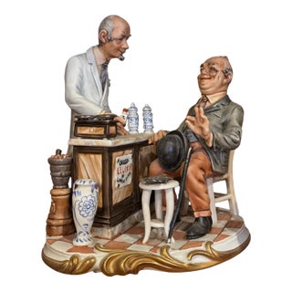 La Medea Capodimonte Porcelain Apothecary Group by Rori, Made in Italy For Sale