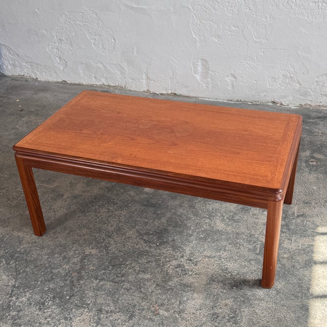 Mid-Century Teak Coffee Table, 1960 For Sale - Image 4 of 8