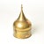 Vintage Decorative Brass Pandan Box With Stupa Lid For Sale In Rochester - Image 6 of 14
