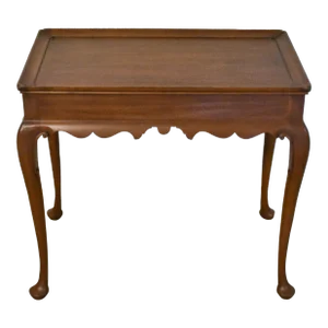 Henkel Harris Mahogany Queen Anne Tea Table #29 Stain