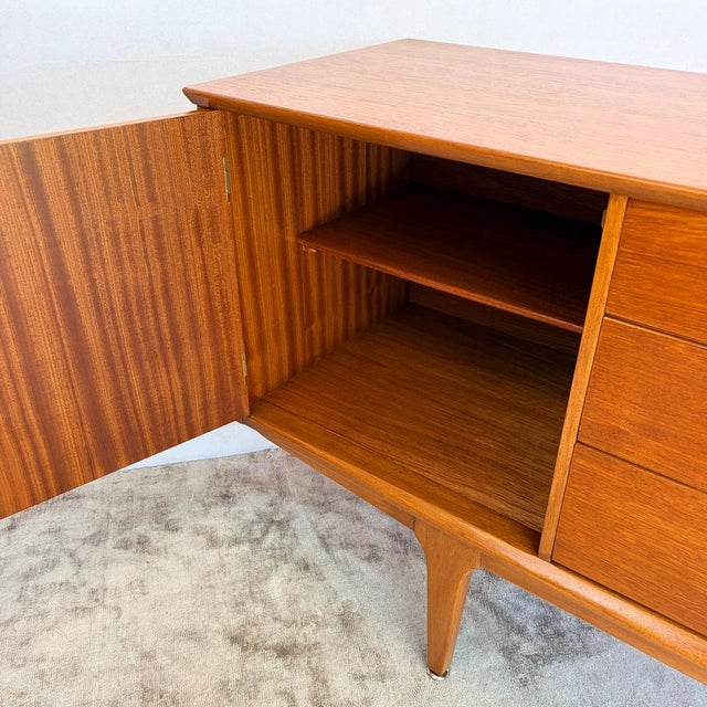 Brown Teak Sideboard from Jentique, 1960s For Sale - Image 8 of 13