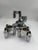 Modular Candleholder with Silver Aluminum Plug-in System in the style of Stoff Nagel, 1950s, Set of 4 For Sale - Image 13 of 14
