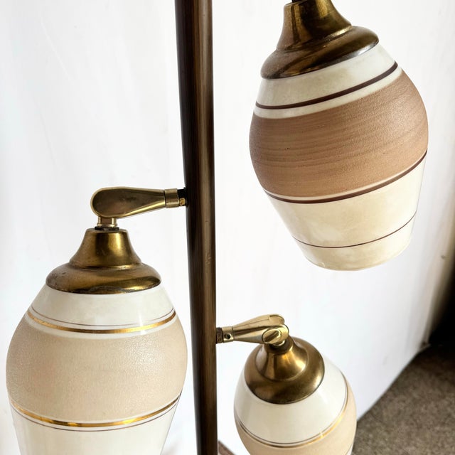 Mid-Century Modern Atomic Style Floor Lamp/Side Table For Sale - Image 12 of 12