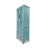 1980s Asian 5 Drawers Panel Doors Tall Cabinet For Sale - Image 4 of 5