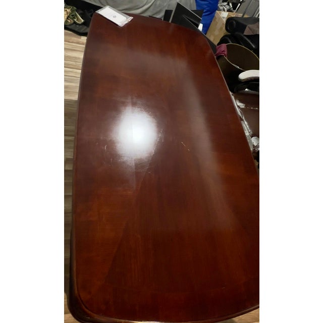 Hooker Furniture Executive Office Suite – 3 Pieces – Dark Cherry For Sale - Image 13 of 18