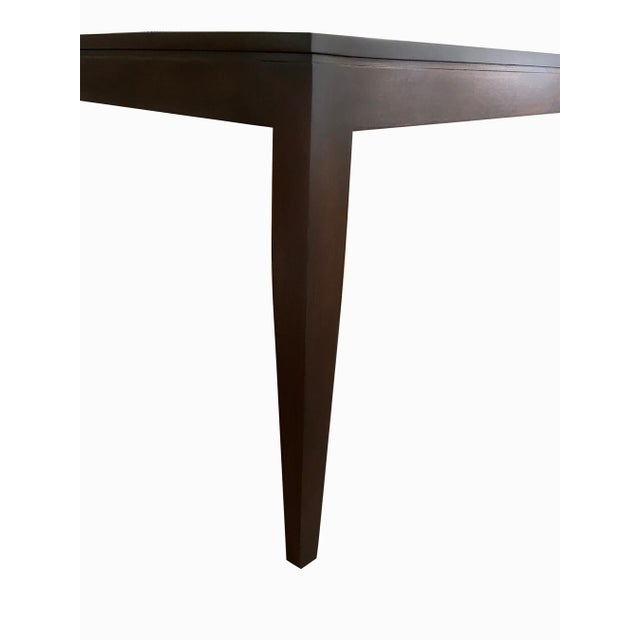 Stickley "Metropolitan Collection" Boat Shaped Dining Table & 2 Leaves