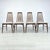 Mid-Century Modern Niels Koefoed Eva Dining Chairs - Set of 4 For Sale - Image 3 of 15