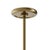 Regina Andrew Gable Pendant, Antique Natural Brass with Russet Shade For Sale - Image 10 of 11