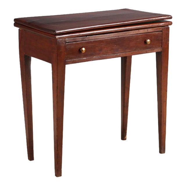 Directoire Walnut Game Table For Sale