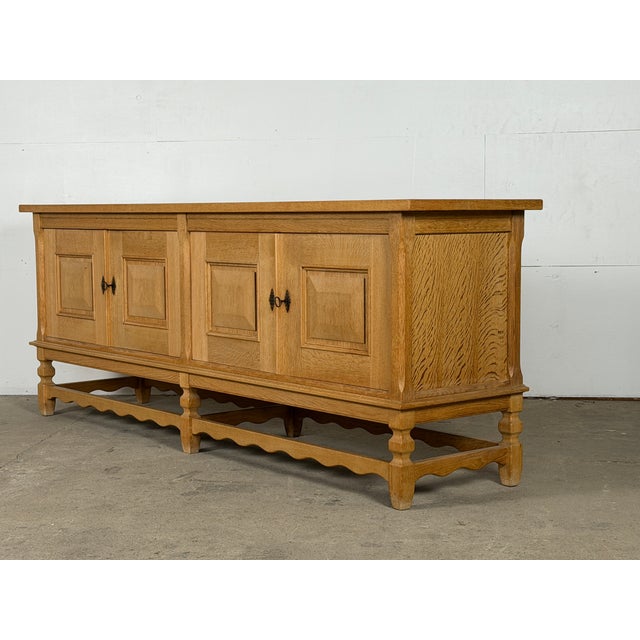 Oak Sideboard by Henning Kjærnulf for Nyrup Møbelfabrik, 1960s For Sale - Image 6 of 18