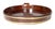 Large Regency Mahogany and Brass Banded Oyster Tray For Sale In Boston - Image 6 of 7