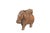 This Vintage Indian Carved Teakwood Elephant Statue is a wonderful example of Indian folk art, handcrafted from natural...