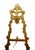 Metal Vintage Ornate Floral Brass Display Easel — Rococo Revival / Hollywood Regency / Traditional For Sale - Image 7 of 9