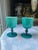 Mid-Century Italian Carlo Moretti Green and Red Glasses- Set of 4 For Sale - Image 11 of 13