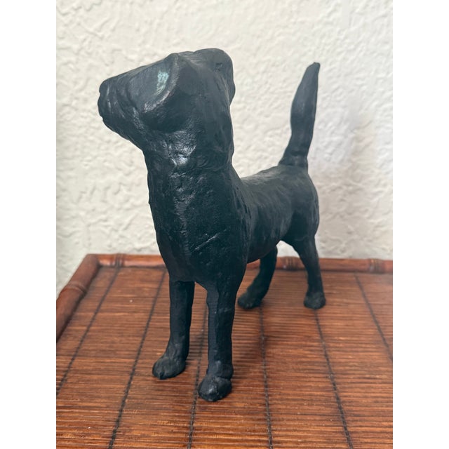 Mid 20th Century Midcentury Cast Iron Terrier Dog Doorstop For Sale - Image 5 of 9