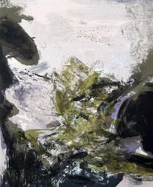 Zao Wou Ki, Abstract Landscape, 1971, Original Lithograph