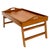 1970s Teak Wood Folding Bed/Lap Tray For Sale In Miami - Image 6 of 12