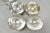 Vintage Victorian Silver Plated Footed Twin Handle Punch Bowl Set W/ 12 Cups For Sale In Philadelphia - Image 6 of 18