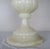Stone Cream Alabaster Urn Shaped Lamps With Hand Painted Parchment Shades, Pair For Sale - Image 7 of 9