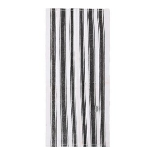 1970s Vintage Handmade Wool Cotton Turkish White Runner Rug For Sale