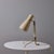 ASEA 1950s Hans Bergström Model E1271 Perforated Metal & Brass Table Lamp for Asea For Sale - Image 4 of 12